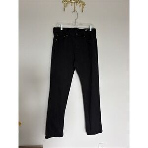 GAP 90s Straight Hi-Rise Womens 30/ 10L Black Jeans